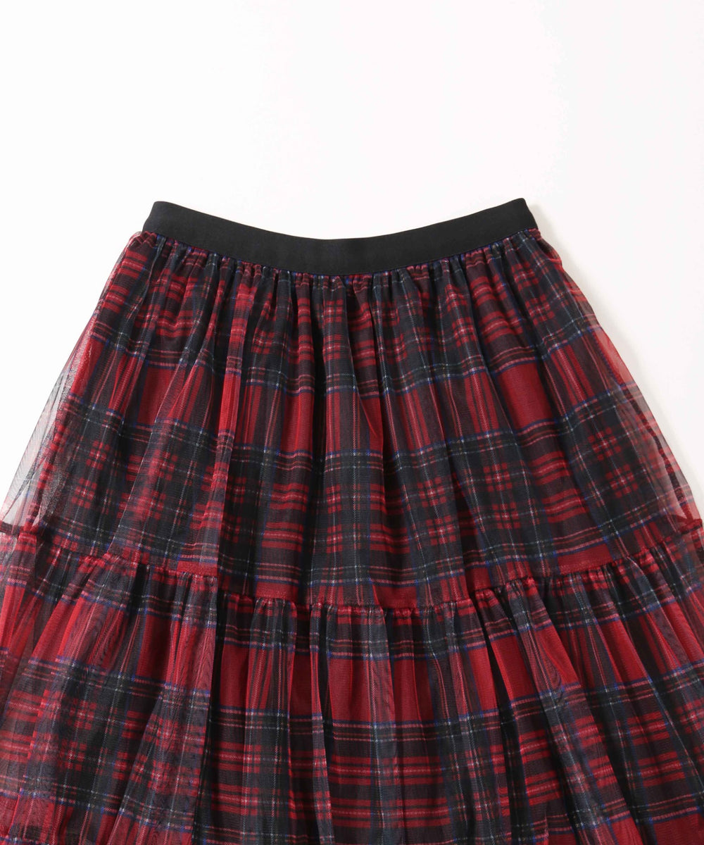 パターンチュールティアードスカート