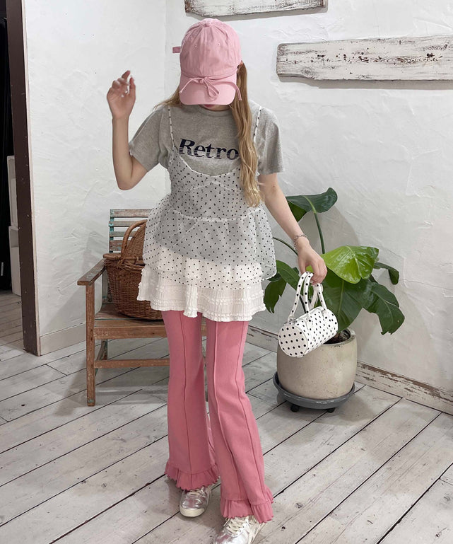 ピンク モデル：160㎝ F着用