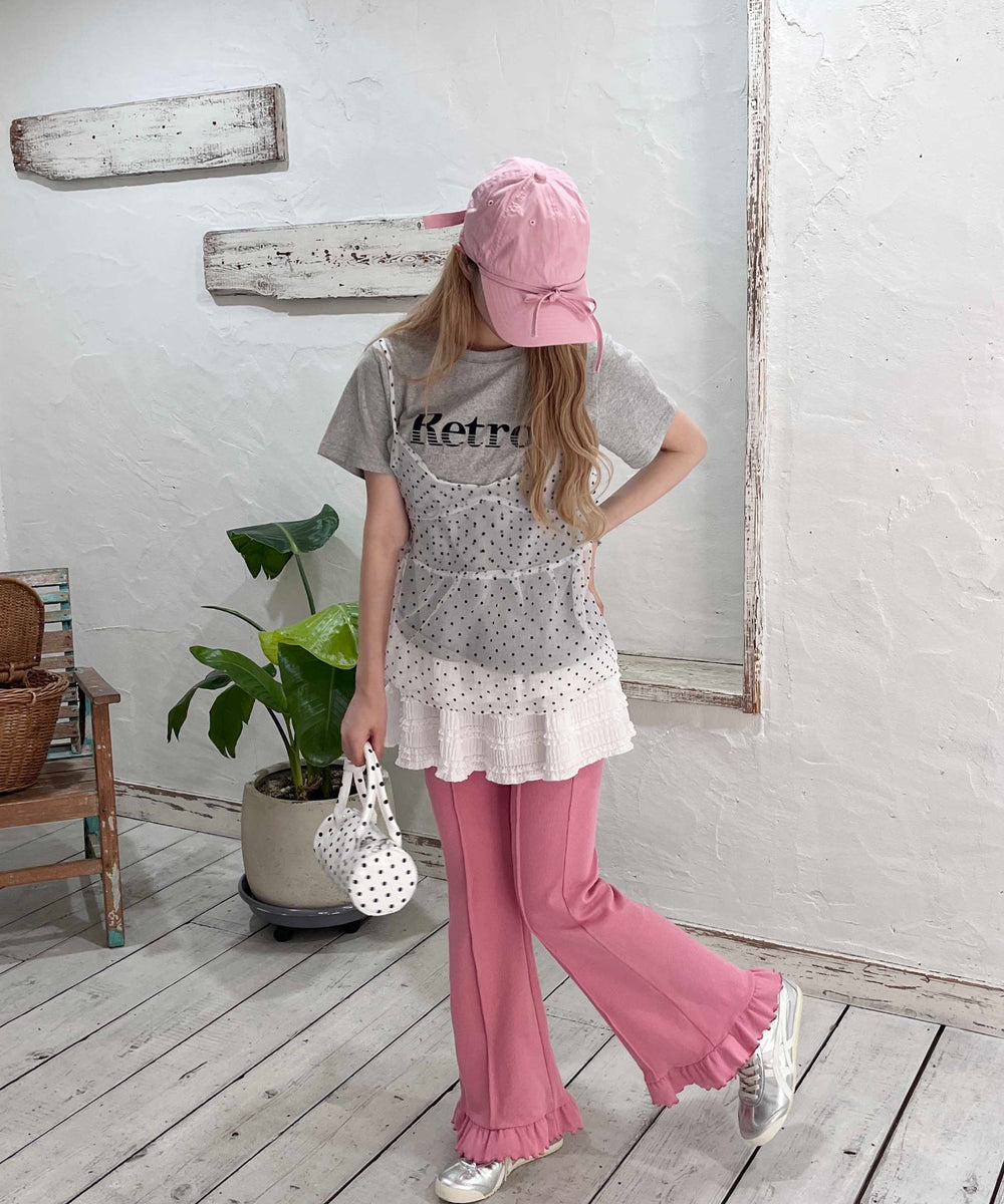 ピンク モデル：160㎝ F着用