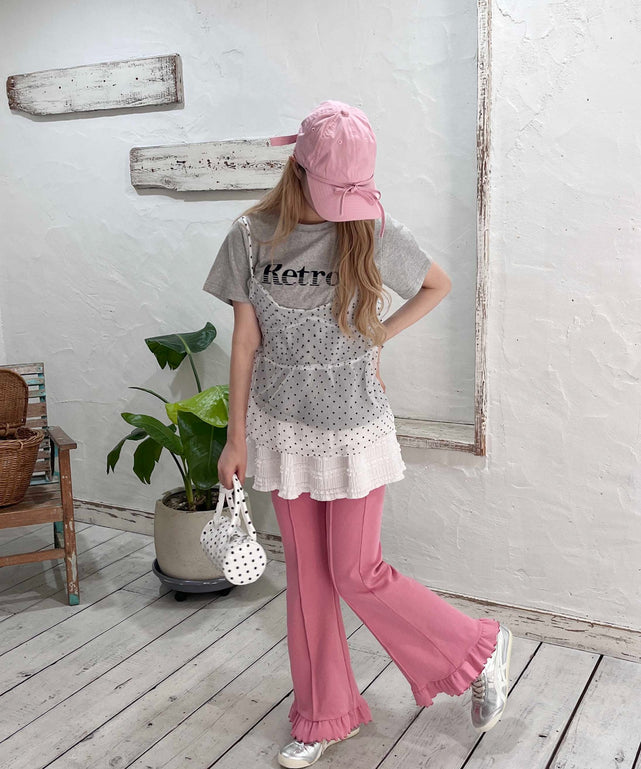 ピンク モデル：160㎝ F着用