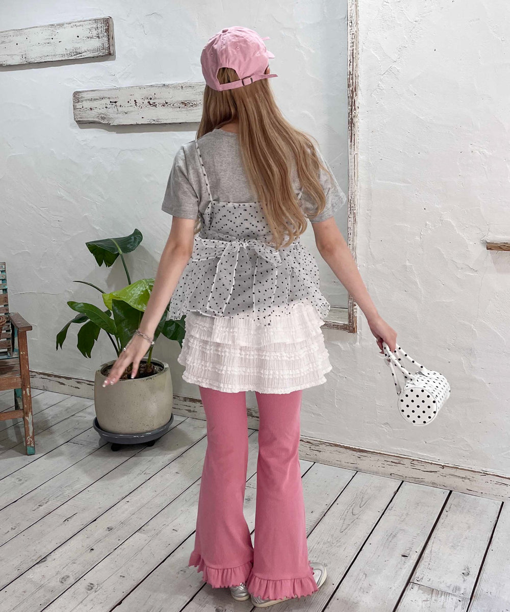 ピンク モデル：160㎝ F着用