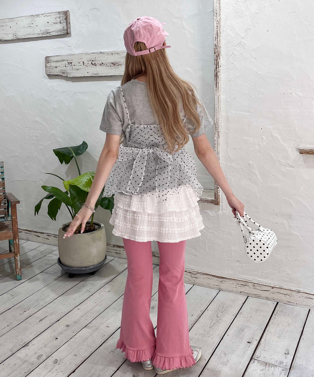 ピンク モデル：160㎝ F着用