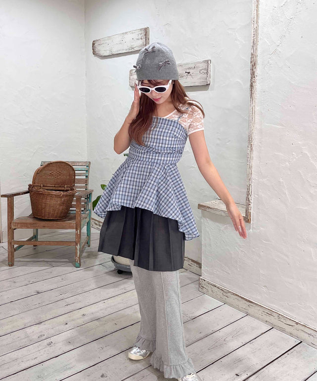 グレー モデル：155㎝ F着用