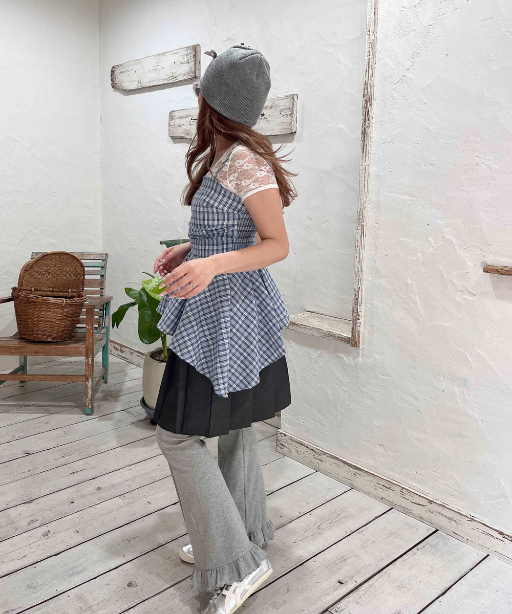 グレー モデル：155㎝ F着用