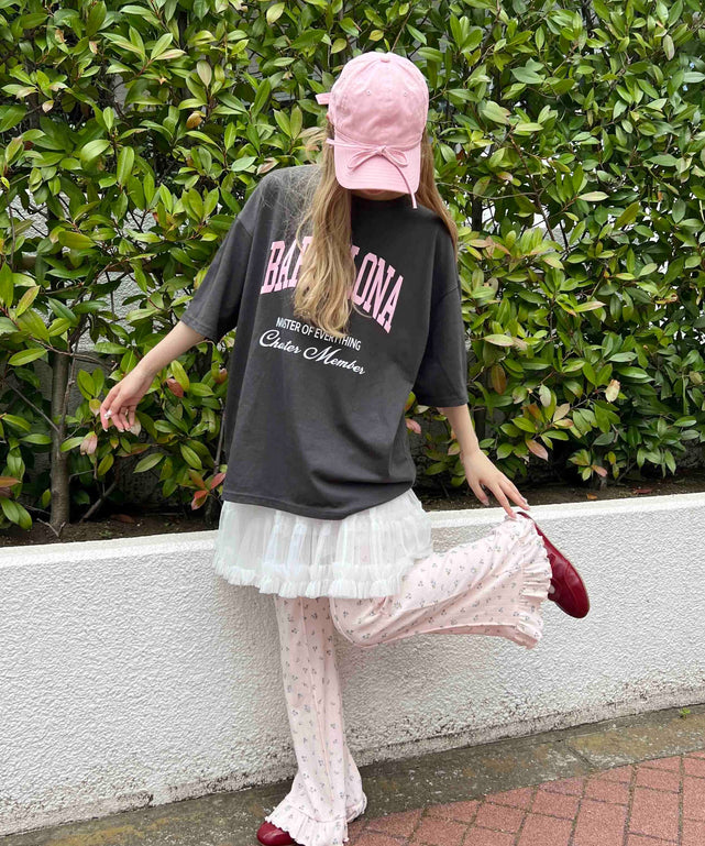 ピンク モデル：160㎝ F着用