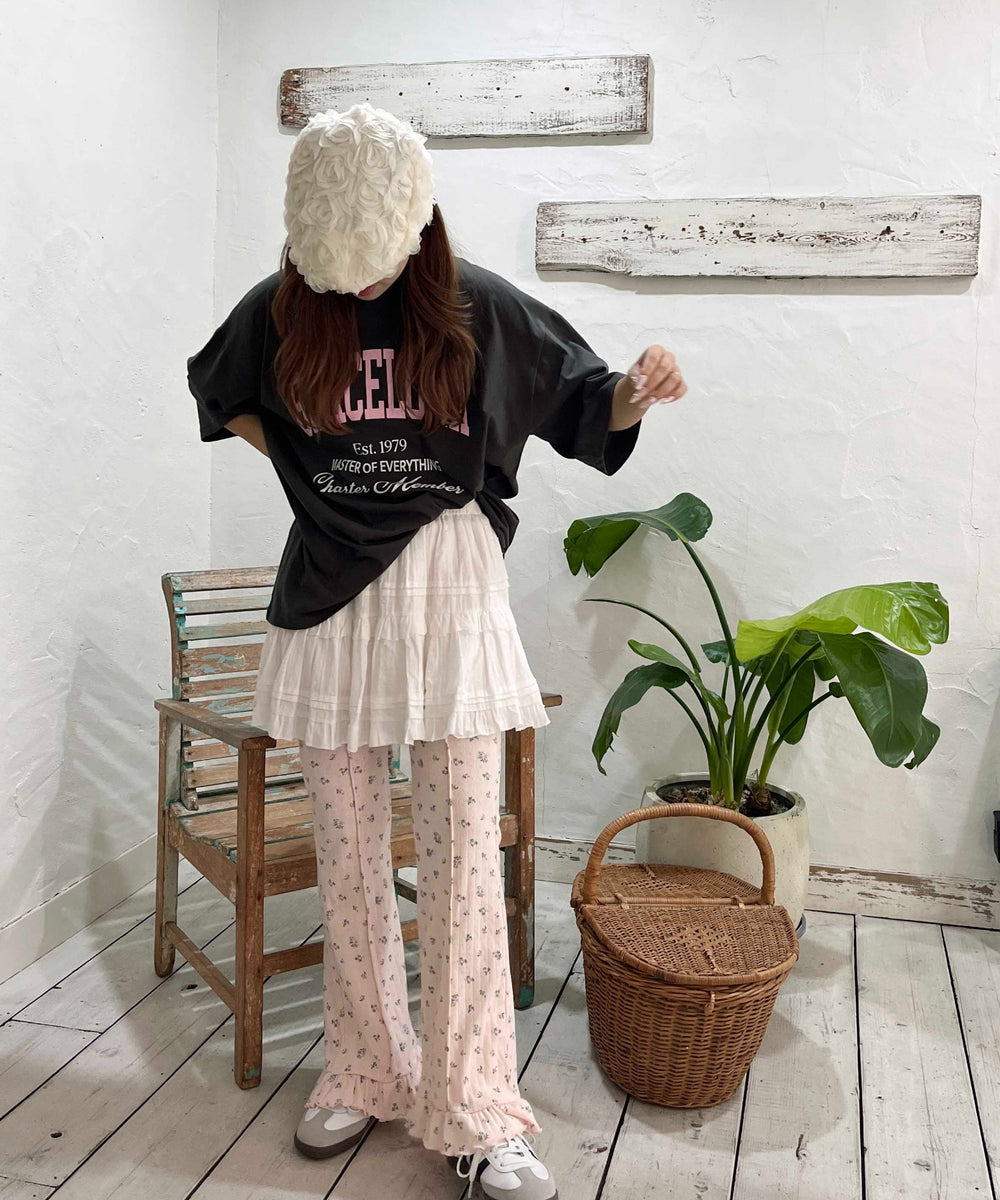 ピンク モデル：155㎝ F着用