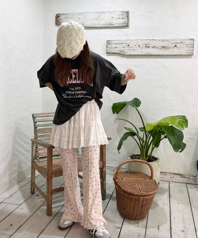 ピンク モデル：155㎝ F着用