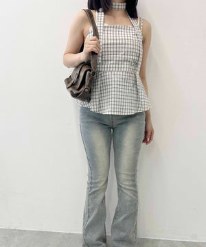 ホワイト モデル：147㎝ F着用