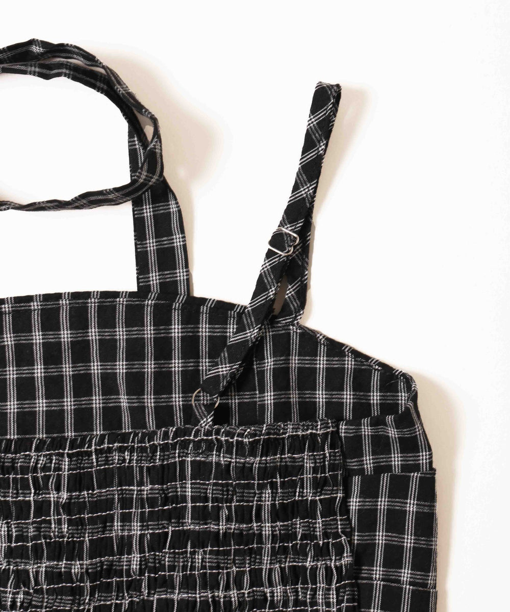 チョーカーセットチェックキャミ