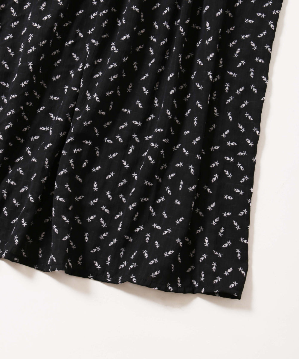 シュシュセットフラワーロングキャミワンピース