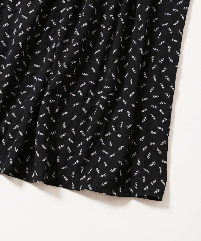 シュシュセットフラワーロングキャミワンピース