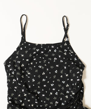 アシメフリルフラワーキャミ