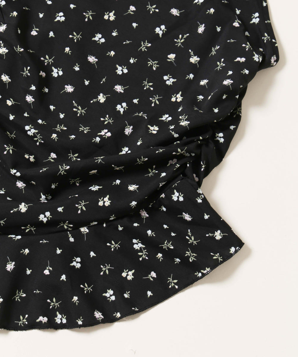 アシメフリルフラワーキャミ