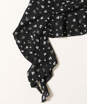 アシメフリルフラワーキャミ