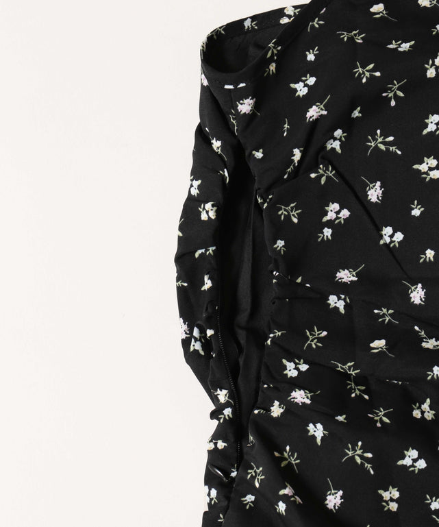 アシメフリルフラワーキャミ