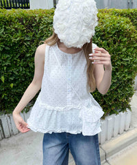 ミニショルダーセットドットタンクトップ