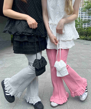 ミニショルダーセットドットタンクトップ