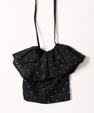 ミニショルダーセットドットタンクトップ