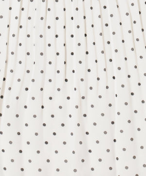 ドットティアードロングスカート