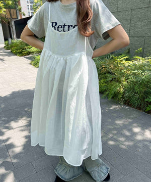 ホワイト モデル：155㎝ F着用