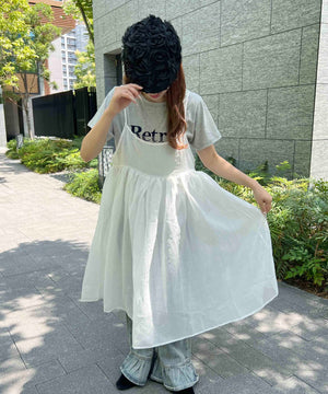 ホワイト モデル：155㎝ F着用