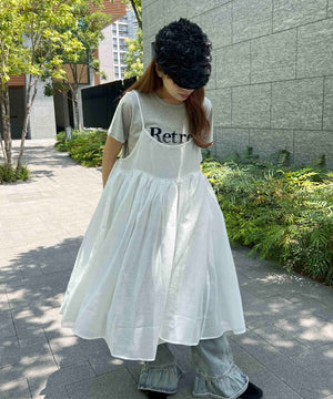 ホワイト モデル：155㎝ F着用