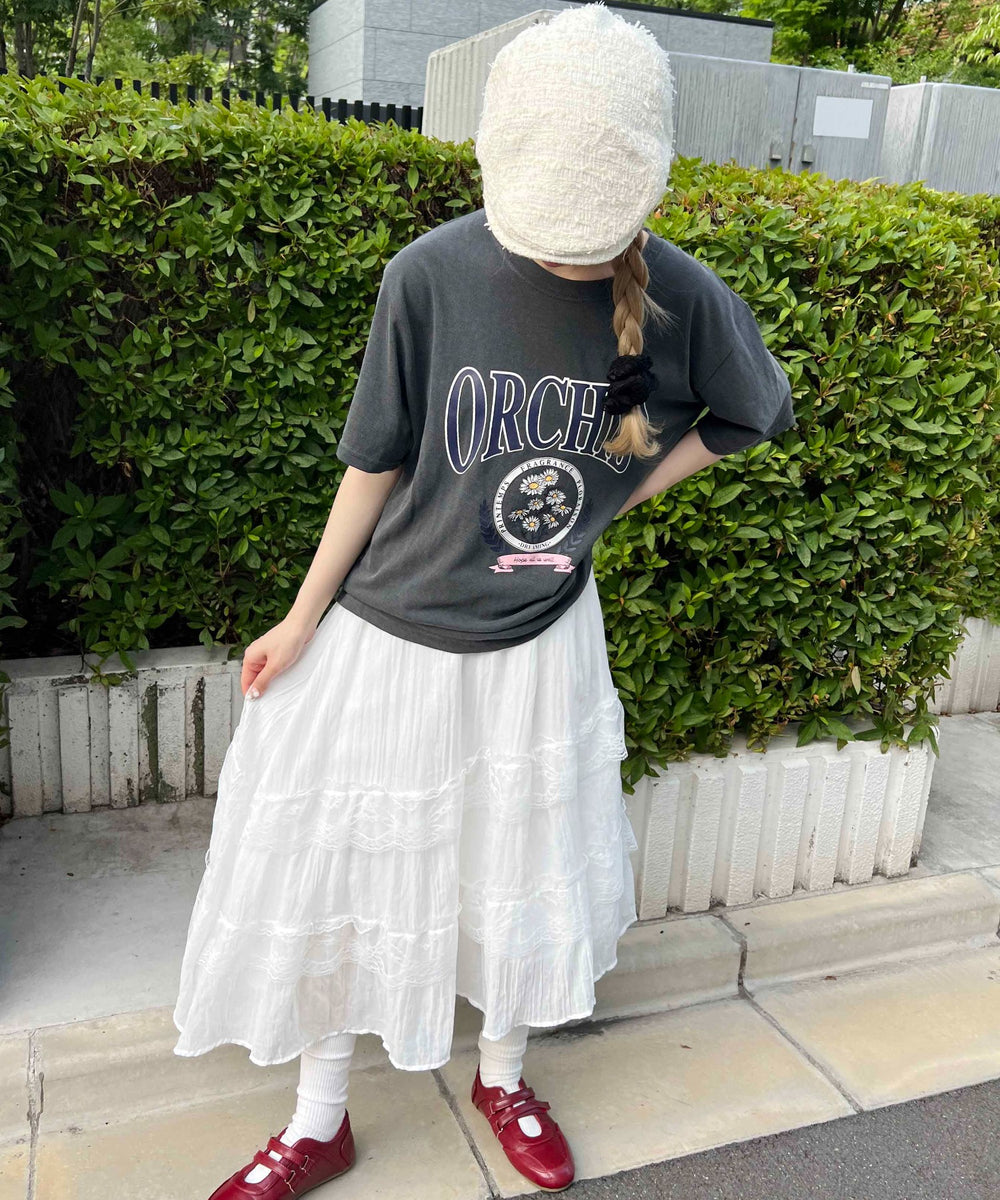 ホワイト モデル：160㎝ F着用