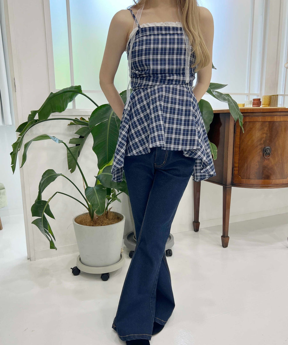 ブルー モデル：160㎝ F着用