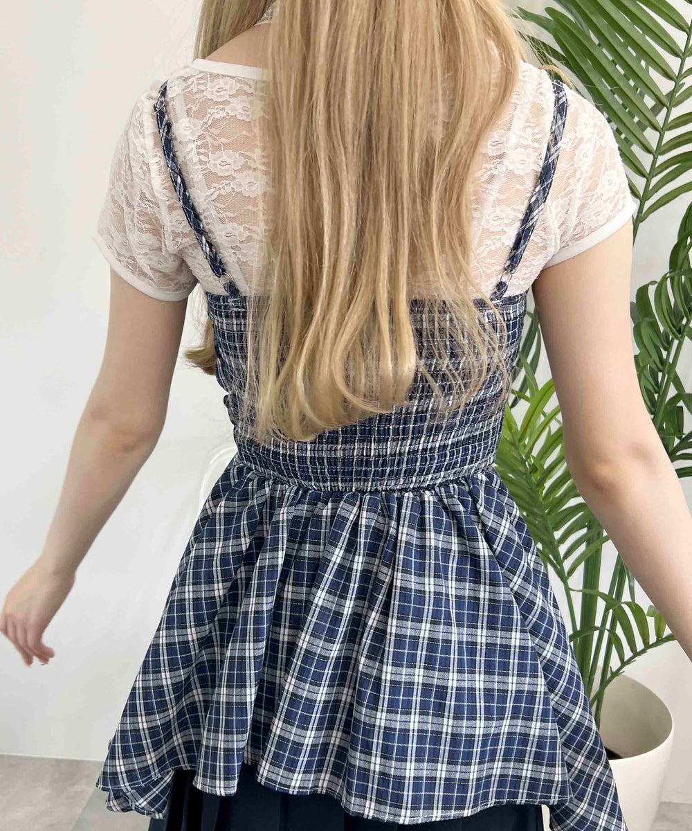 ブルー モデル：160㎝ F着用