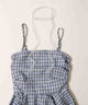 レースチョーカーセットチェックイレヘムキャミワンピース