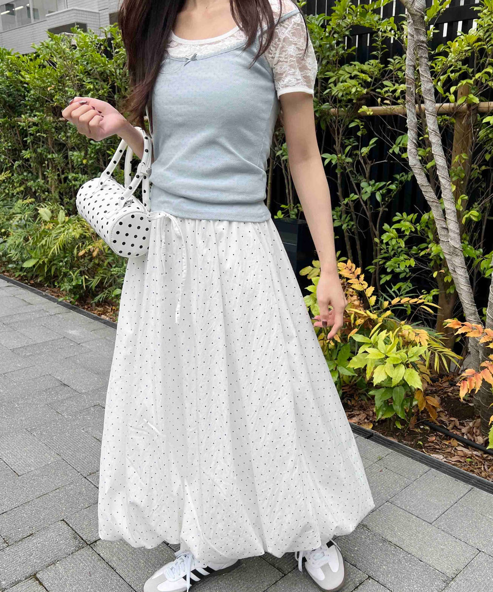 ホワイト モデル：157㎝ F着用