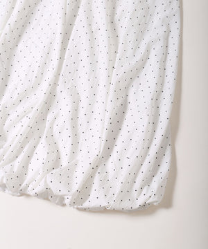 ドットロングバルーンスカート