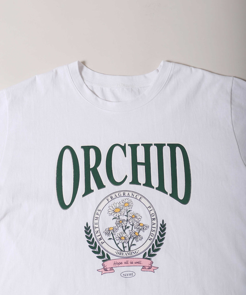 フラワーカレッジTシャツ