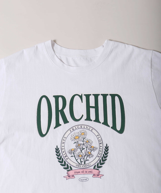 フラワーカレッジTシャツ