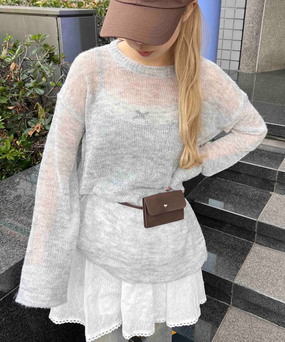 グレー モデル：160㎝ F着用