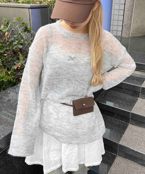 グレー モデル：160㎝ F着用