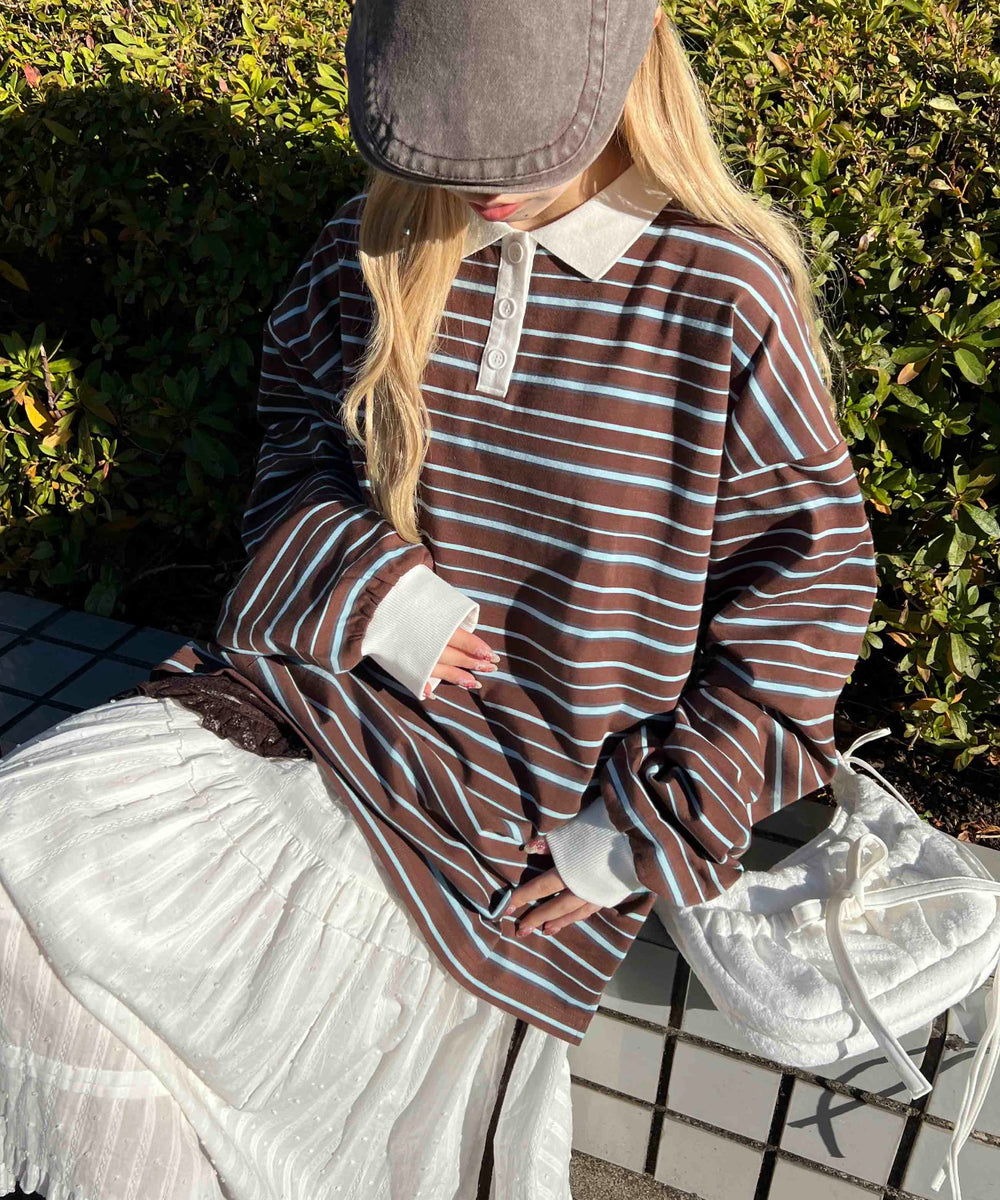 ブラウン モデル：160㎝ F着用