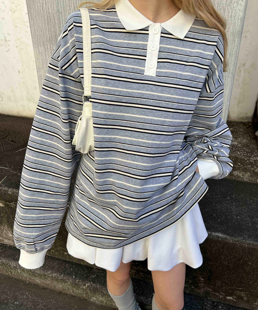 グレー モデル：160㎝ F着用