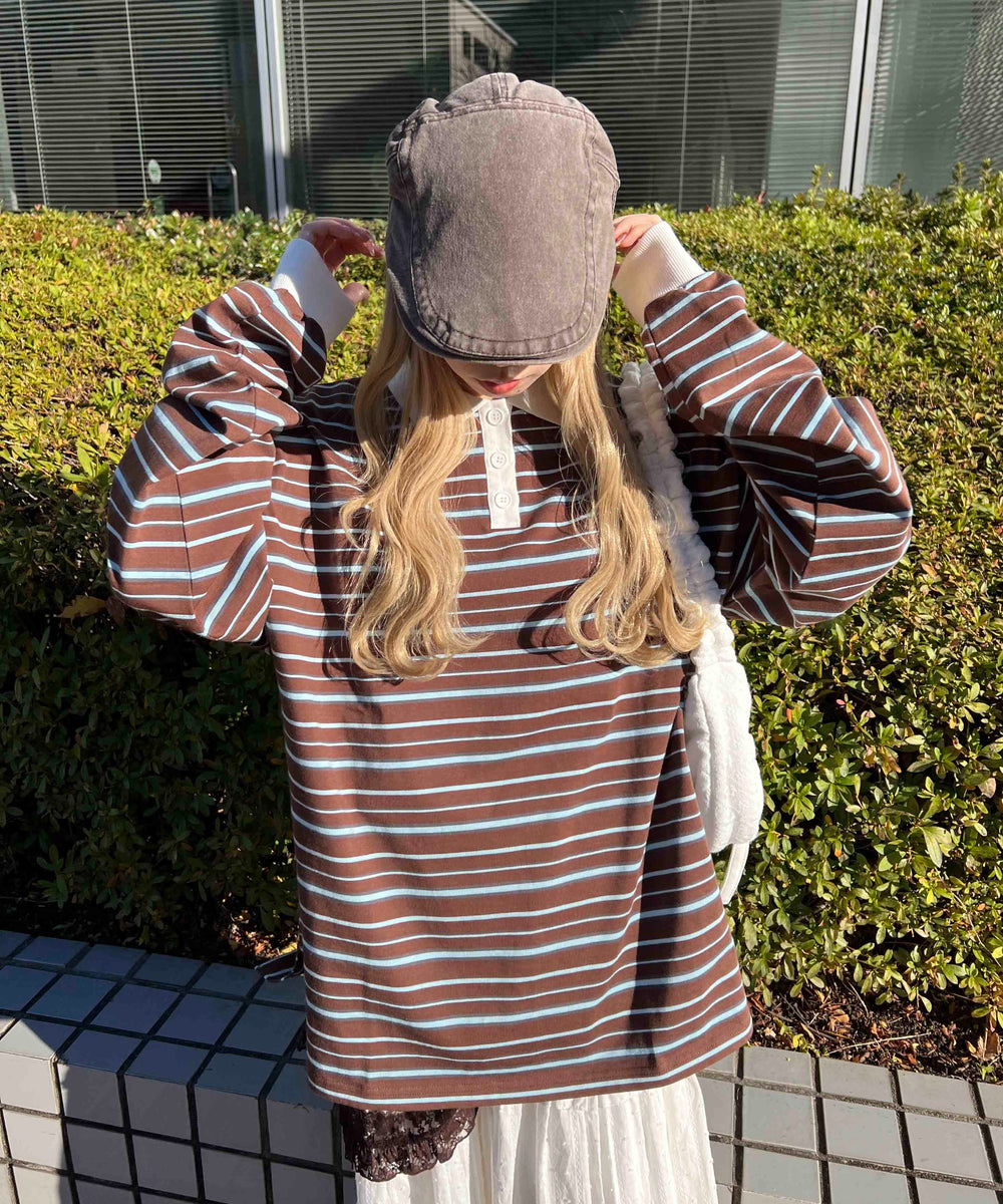 ブラウン モデル：160㎝ F着用