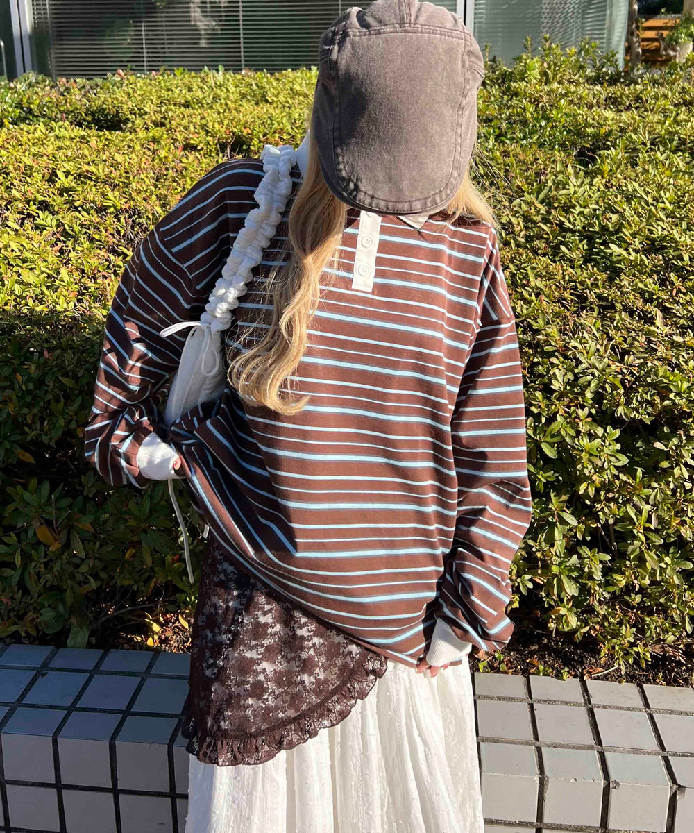 ブラウン モデル：160㎝ F着用