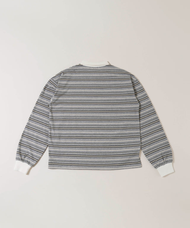 マルチボーダービッグポロシャツ