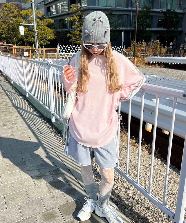 グレー モデル：160㎝ F着用