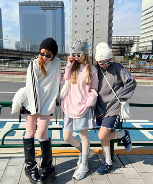 レースパイピングハーフパンツ