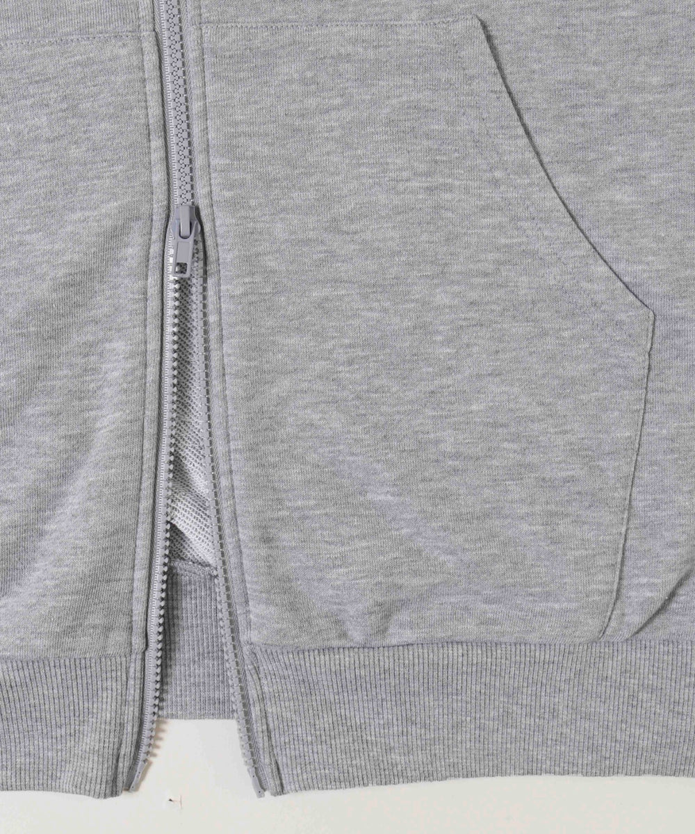 レースパイピングジップパーカー