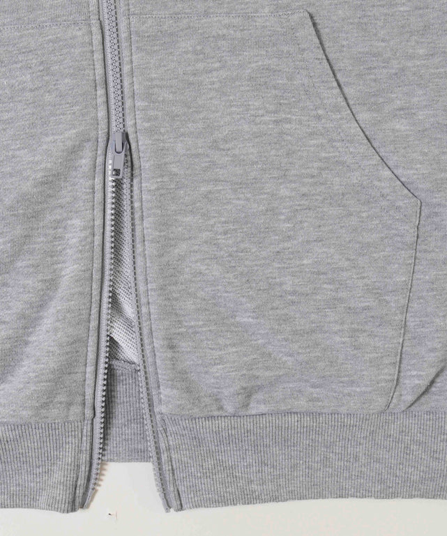 レースパイピングジップパーカー