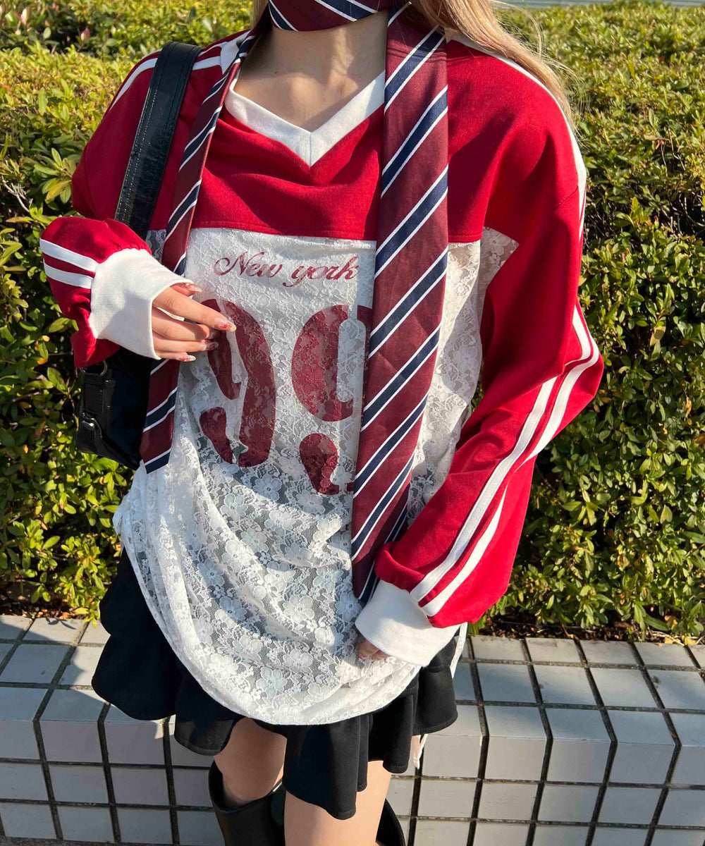 レッド モデル：160㎝ F着用