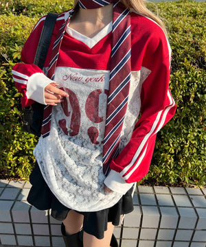 レッド モデル：160㎝ F着用