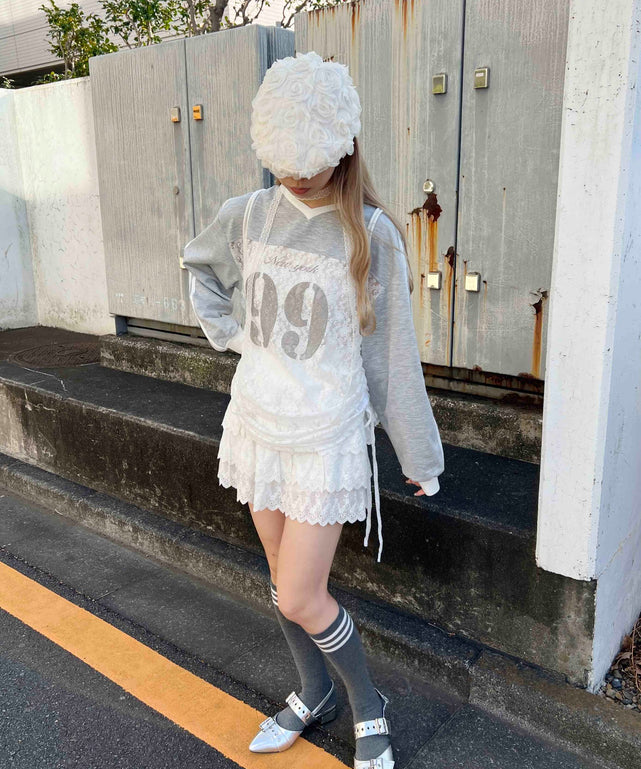 グレー モデル：160㎝ F着用