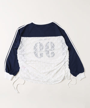 レース切り替えユニフォームロンT