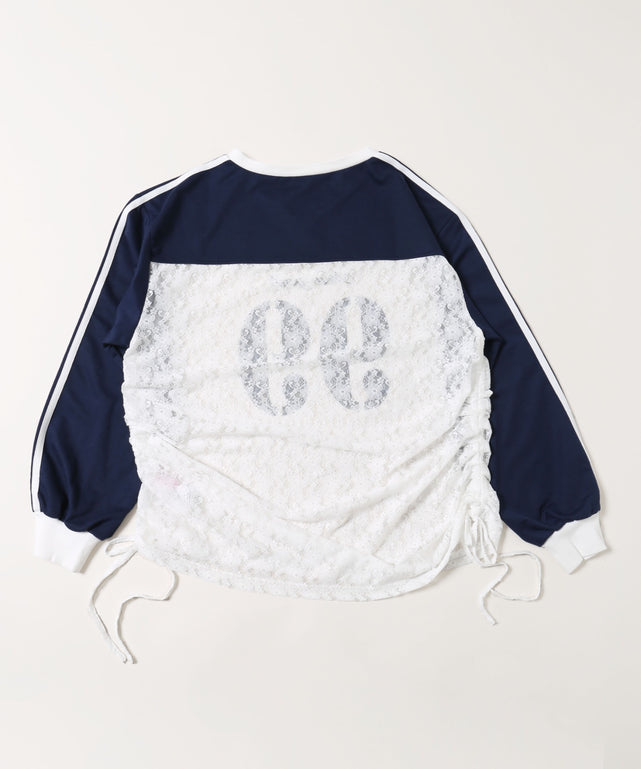 レース切り替えユニフォームロンT